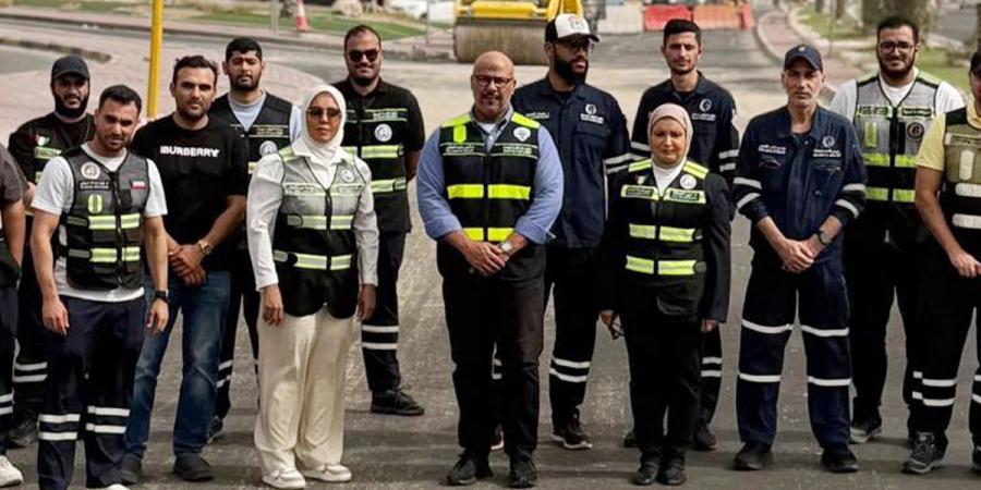 «الأشغال»: 92% نسبة الإنجاز في أعمال تطوير البنية التحتية بمنطقة اليرموك