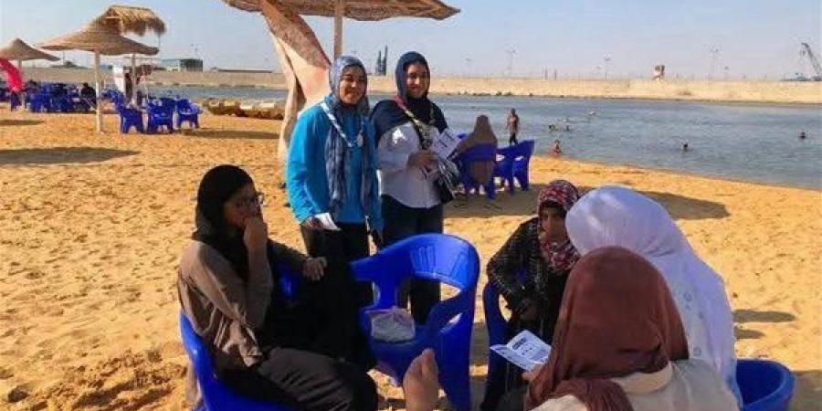 "معًا من أجل شواطئ نظيفة"، سنوسيرت الكشفية تواصل حملتها التوعوية لحماية شواطئ الإسماعيلية (صور)