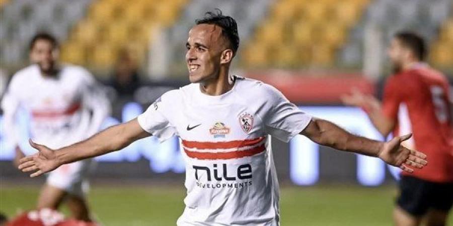 برنامج تدريبي مكثف لمهاجم الزمالك لتجهيزه لمباراة البنك الأهلي