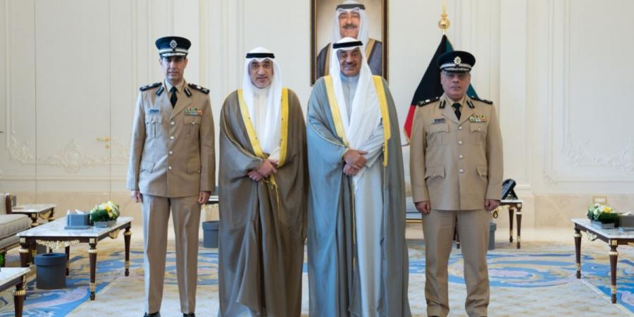 سمو ولي العهد يستقبل النائب الأول والوكيلين المساعدين بوزارة الداخلية بمناسبة تعيينهما في منصبيهما