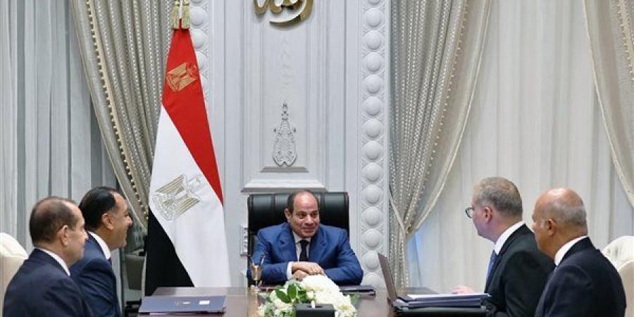 ترسيخ دور مصر كمركز لتداول وإسالة وتصدير الغاز يتصدر لقاء السيسي ورئيس شركة إيني