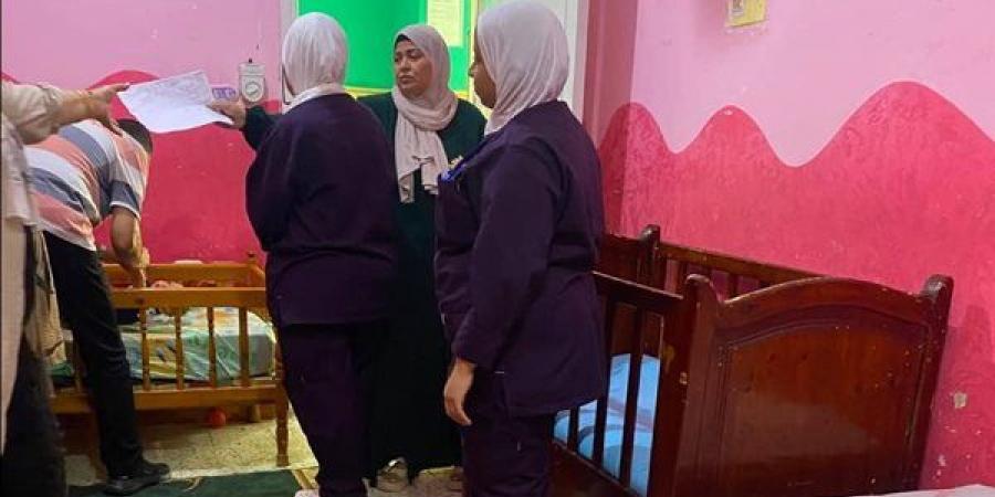 بالكشف والعلاج والدعم النفسي، لجنة موسعة تتفقد دار إيواء الأطفال بالإسماعيلية